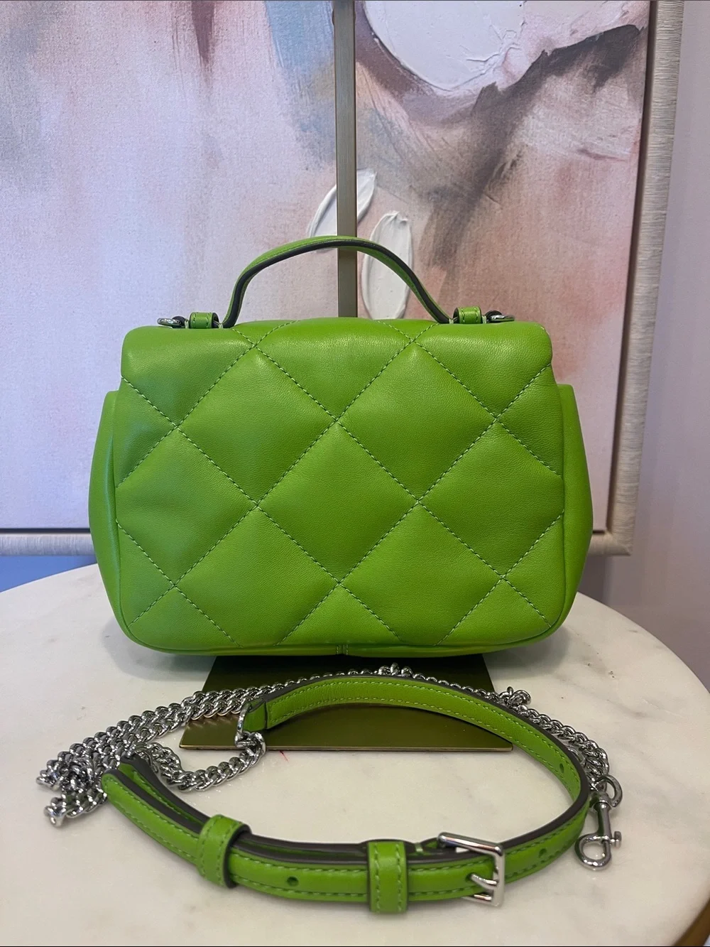 Tory Burch bright lime